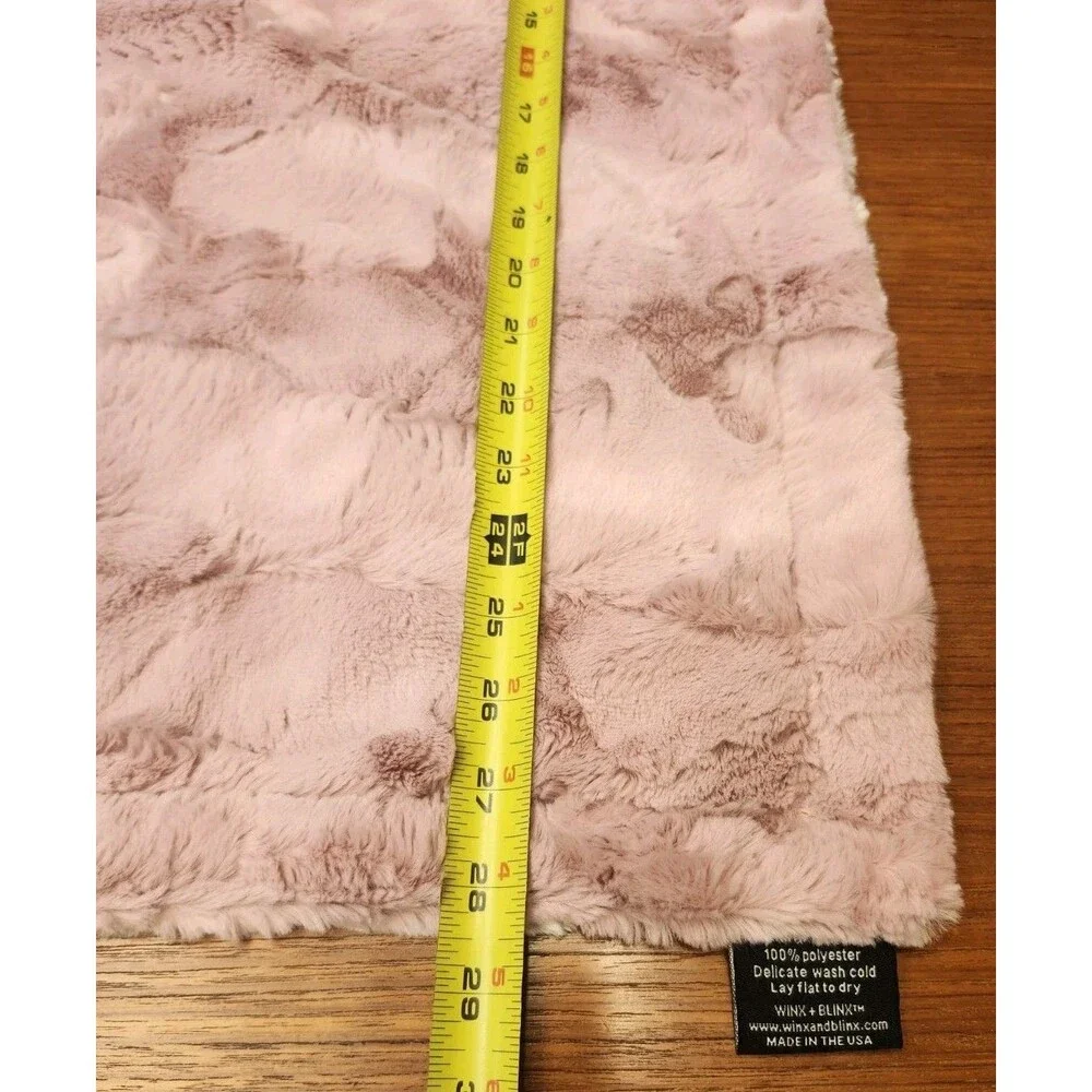 Winx + Blinx Pink Minky Baby Blanket 28